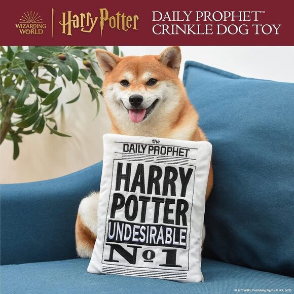 Harry Potter: Daily Prophet Newspaper Crinkle Pet Toy - New with tags - Picture 2 of 4